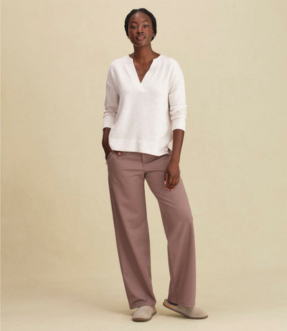 Women's L.L.Bean Go-Anywhere Knit Pants, High-Rise Wide-Leg