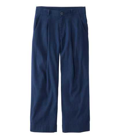 Women's Lakeside Linen-Blend Pants, Crop
