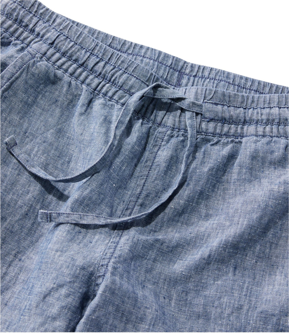 Women's Premium Linen Pull-On Ankle Pants, Mid-Rise Tapered-Leg