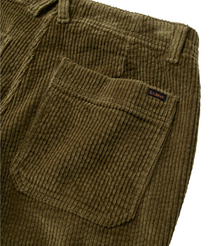 Women's Signature Utility Corduroy Pants, Mid-Rise Straight-Leg