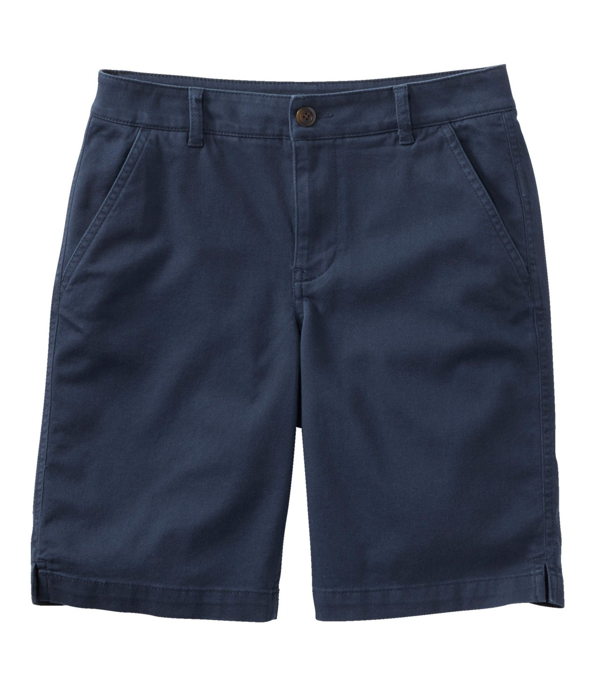 Women's Comfort Stretch Shorts, Chino Bermudas 9"