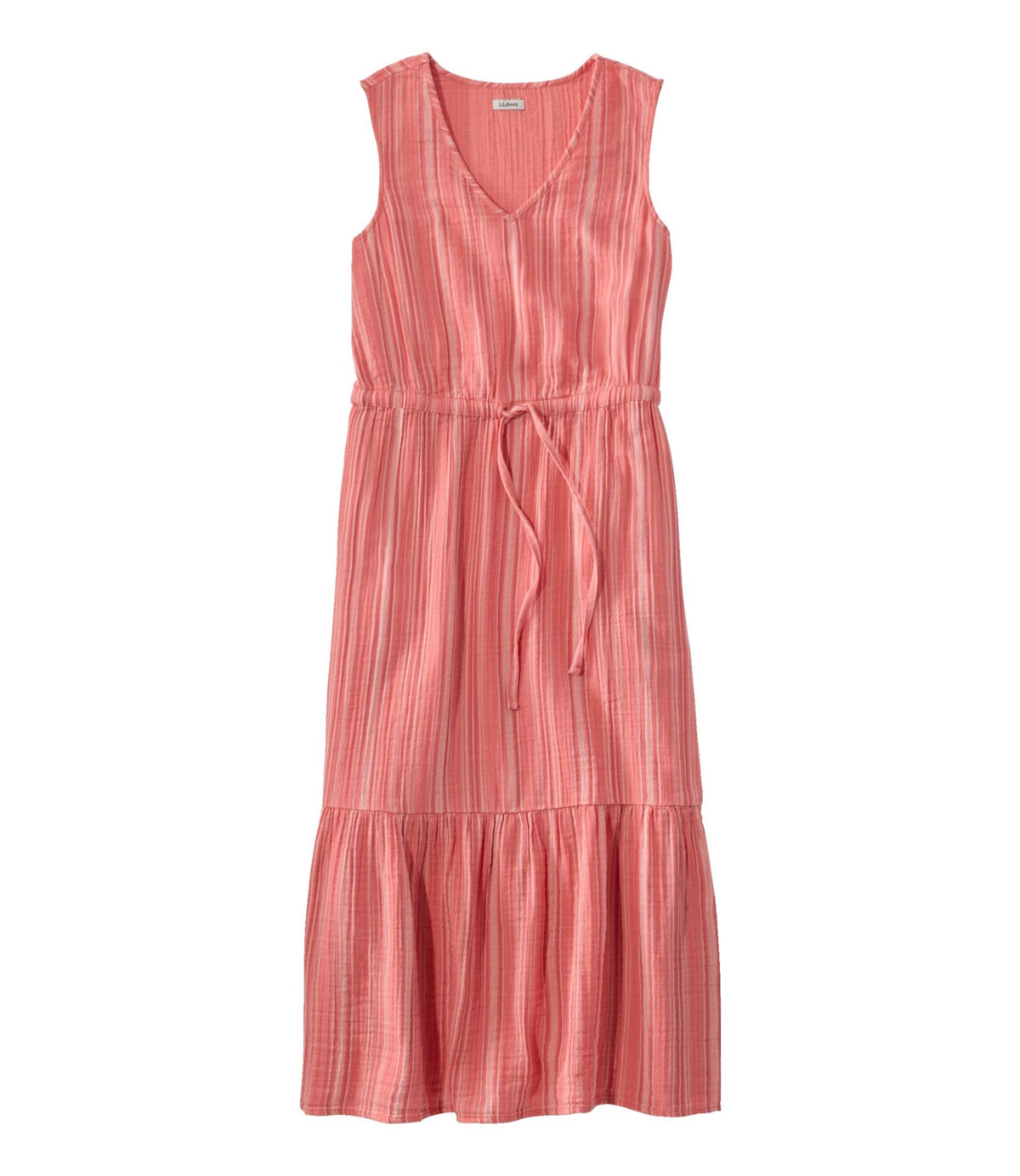 Women's Cloud Gauze Midi Dress, Stripe