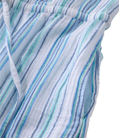 Women's Cloud Gauze Midi Dress, Stripe