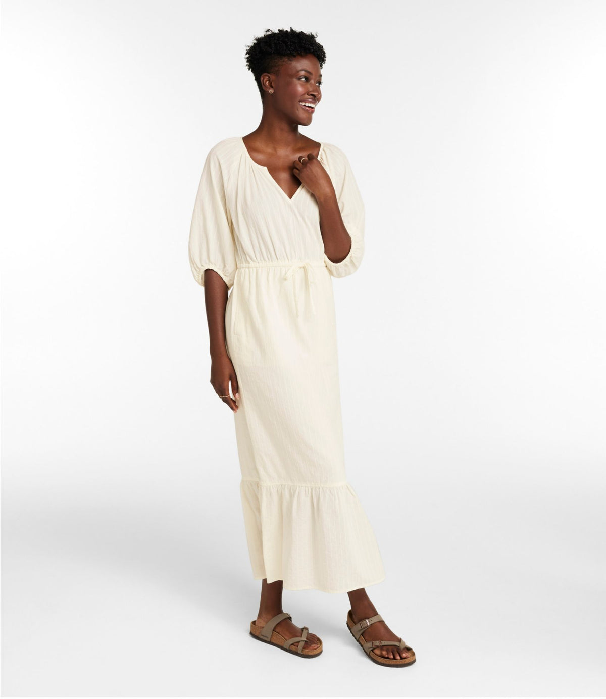 Women's Signature Castine Cotton Popover Dress