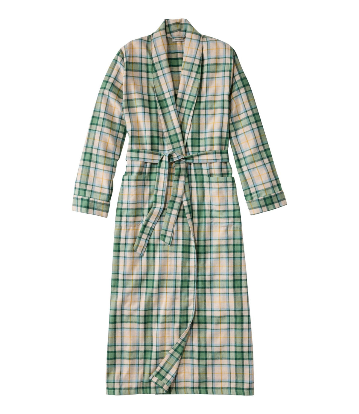 Women's Scotch Plaid Flannel Robe