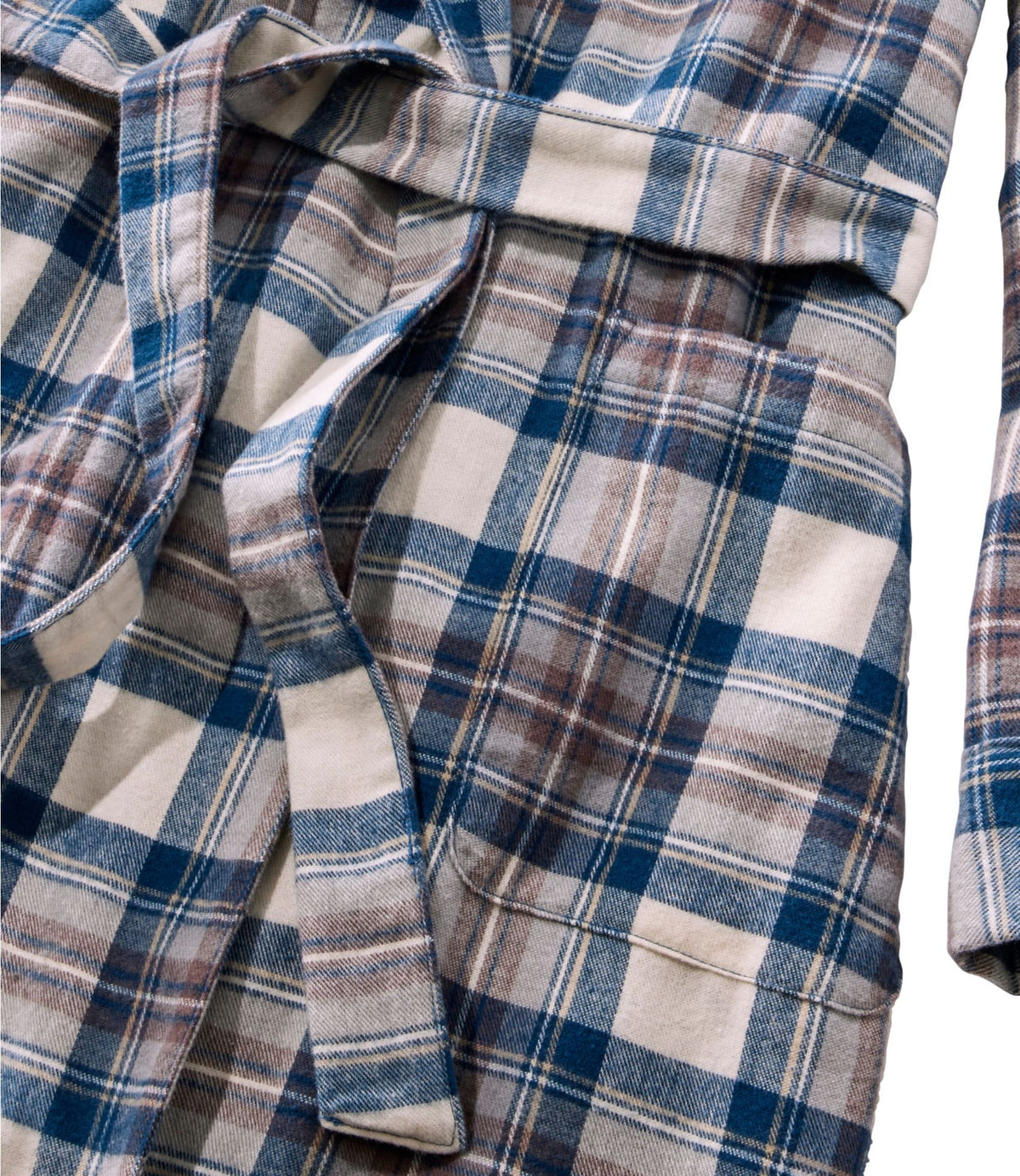 Women's Scotch Plaid Flannel Robe