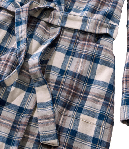 Women's Scotch Plaid Flannel Robe
