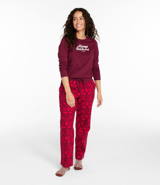 Women's L.L.Bean Camp PJ Set