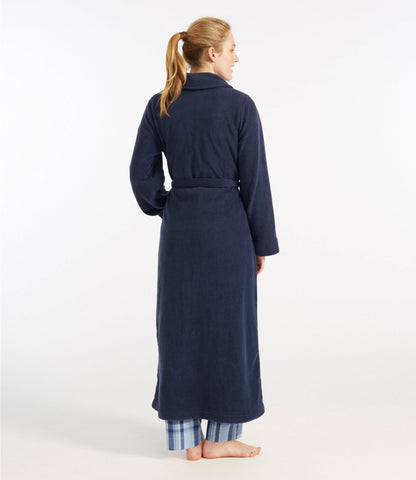 Women's Winter Fleece Robe, Wrap-Front