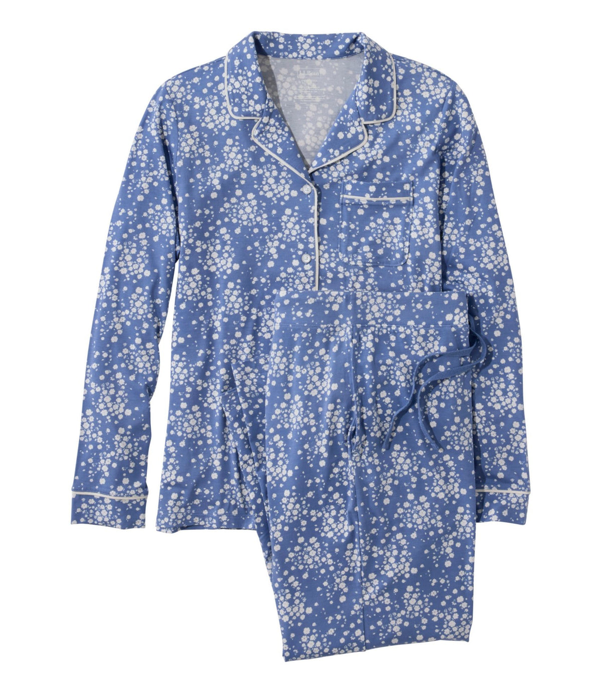 Women's Super-Soft Shrink-Free Pajama Set, Button-Front