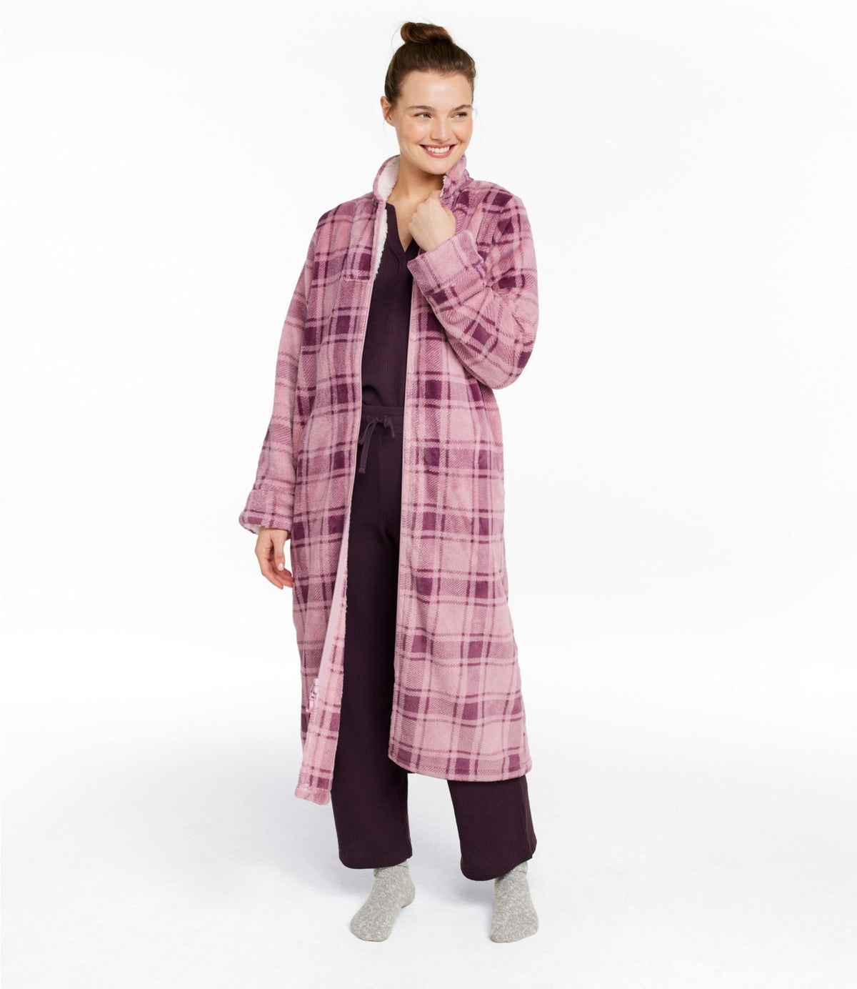 Women's Wicked Plush Robe, Full-Zip