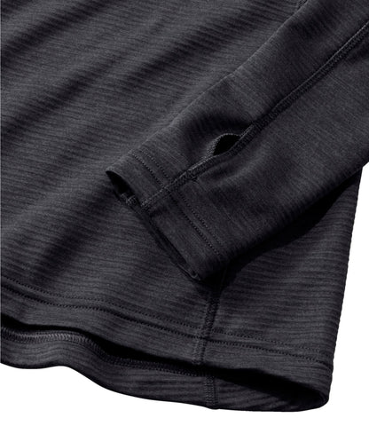Women's L.L.Bean Midweight Base Layer Crew Top, 1/4 Zip