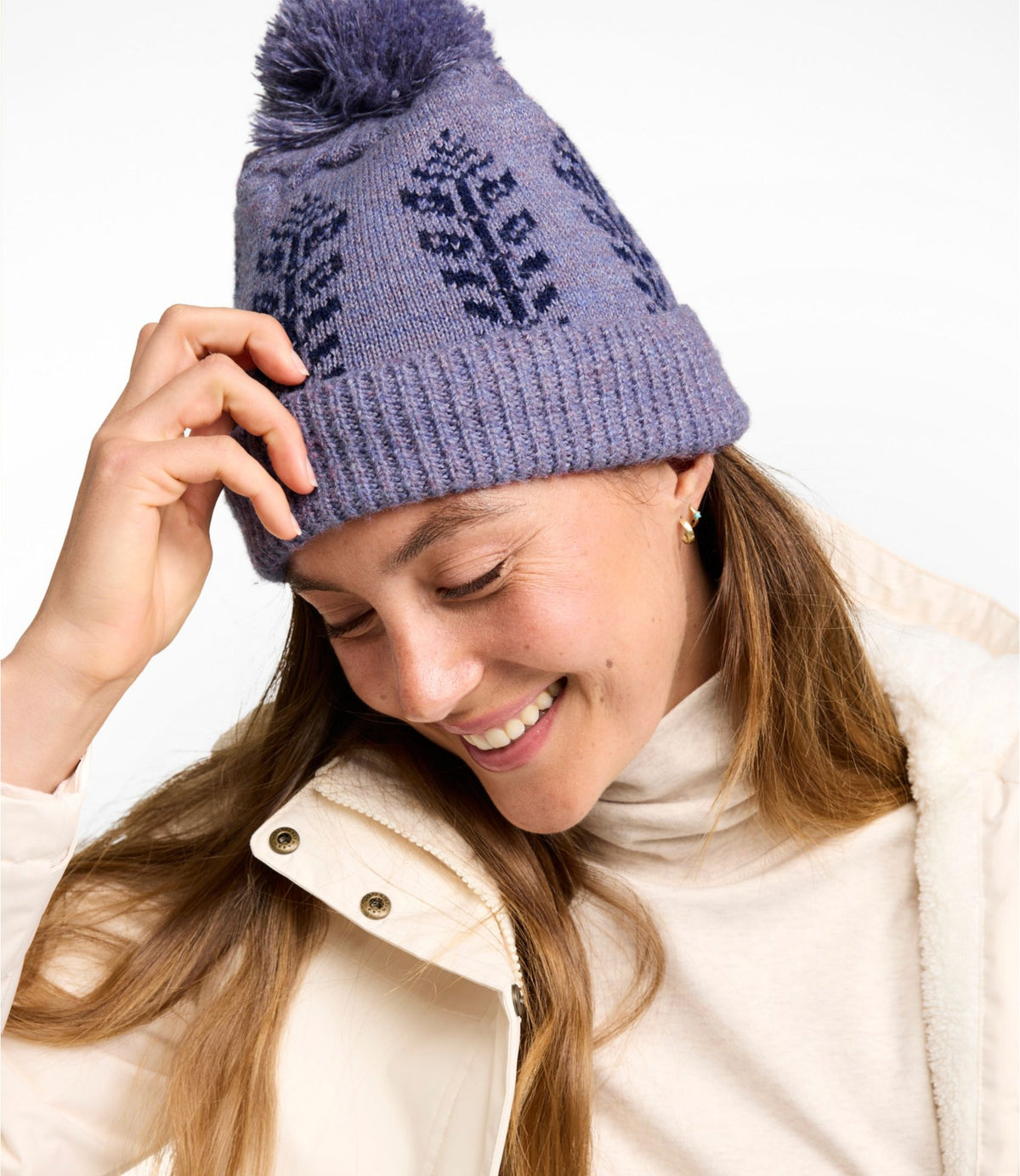 Women's Turtle Fur Freya Pom Hat