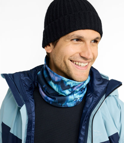 Adults' L.L.Bean Performance Neck Gaiter, Fleece-Lined Print