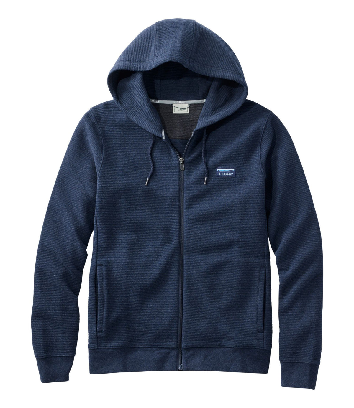 Men's Lakewashed Double-Knit Full-Zip Hoodie