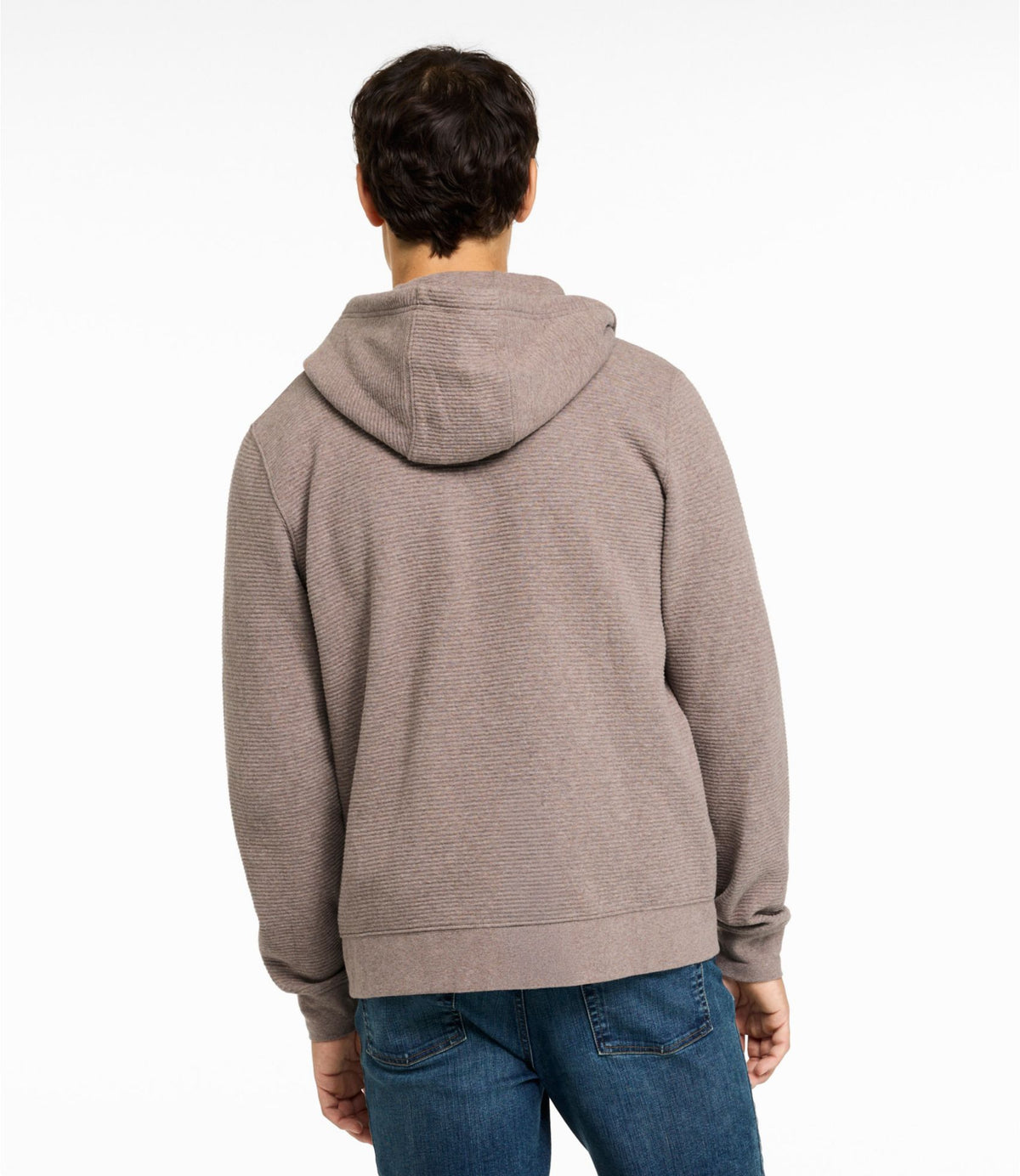 Men's Lakewashed Double-Knit Full-Zip Hoodie