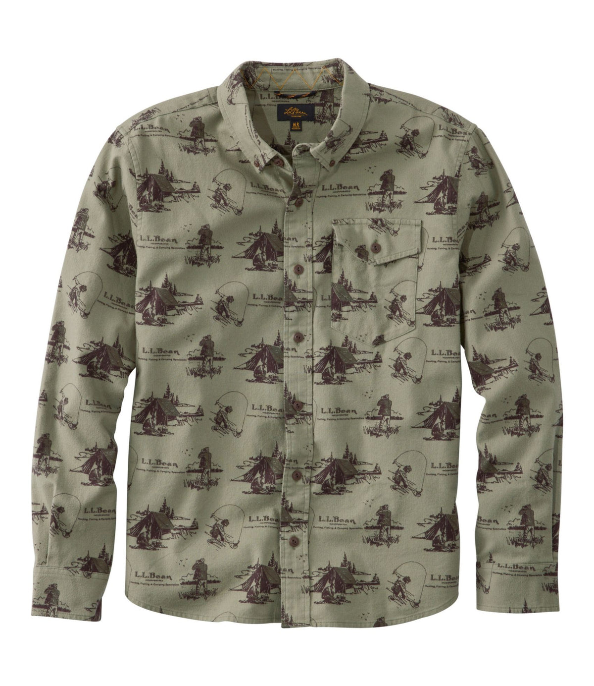 Men's Signature Brushed Herringbone Shirt