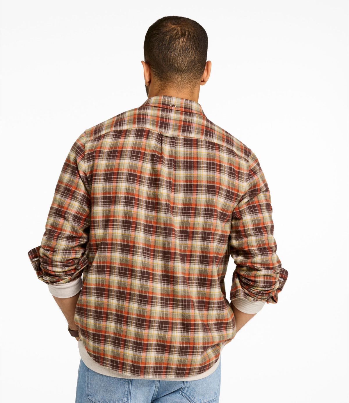 Men's Signature Brushed Herringbone Shirt