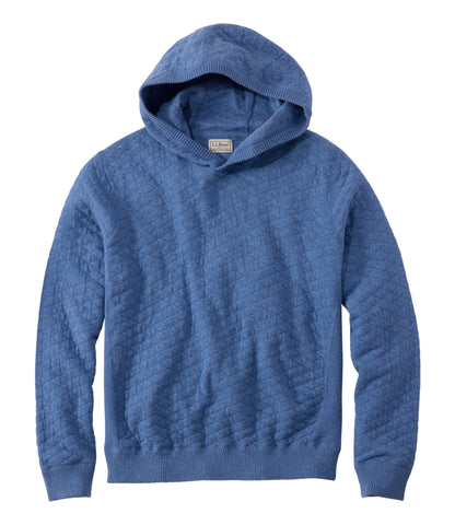 Men's Quilted Hoodie Sweater