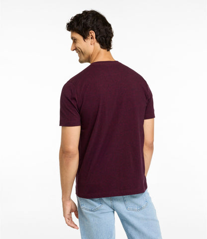 Men's Carefree Unshrinkable Tee, Slightly Fitted, Short-Sleeve