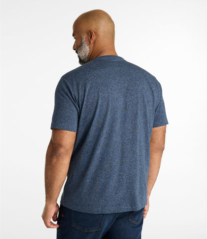 Men's Carefree Unshrinkable Tee, Slightly Fitted, Short-Sleeve