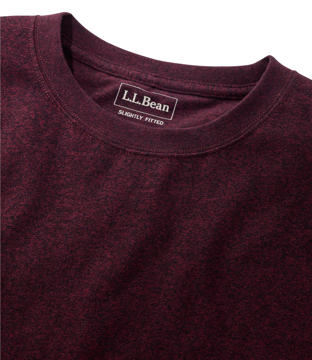 Men's Carefree Unshrinkable Tee, Slightly Fitted, Short-Sleeve