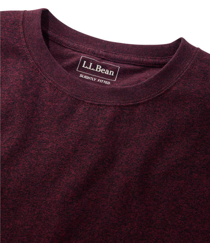 Men's Carefree Unshrinkable Tee, Slightly Fitted, Short-Sleeve