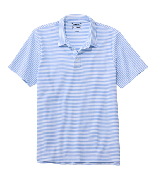 Men's Comfort Stretch Performance® Polo, Short-Sleeve, Slightly Fitted, Stripe