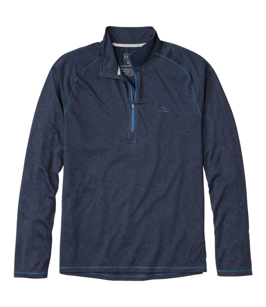 Men's Bean's Access Trail Tee, Quarter-Zip