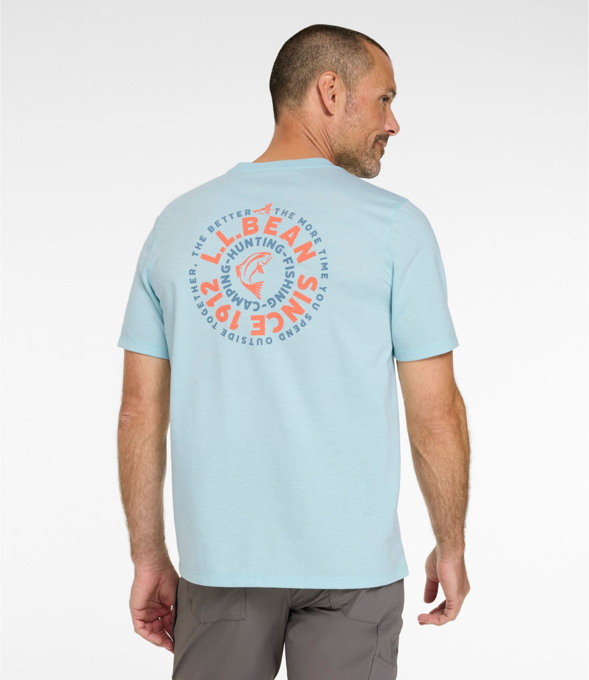 Men's Technical Fishing Graphic Tees, Short-Sleeve