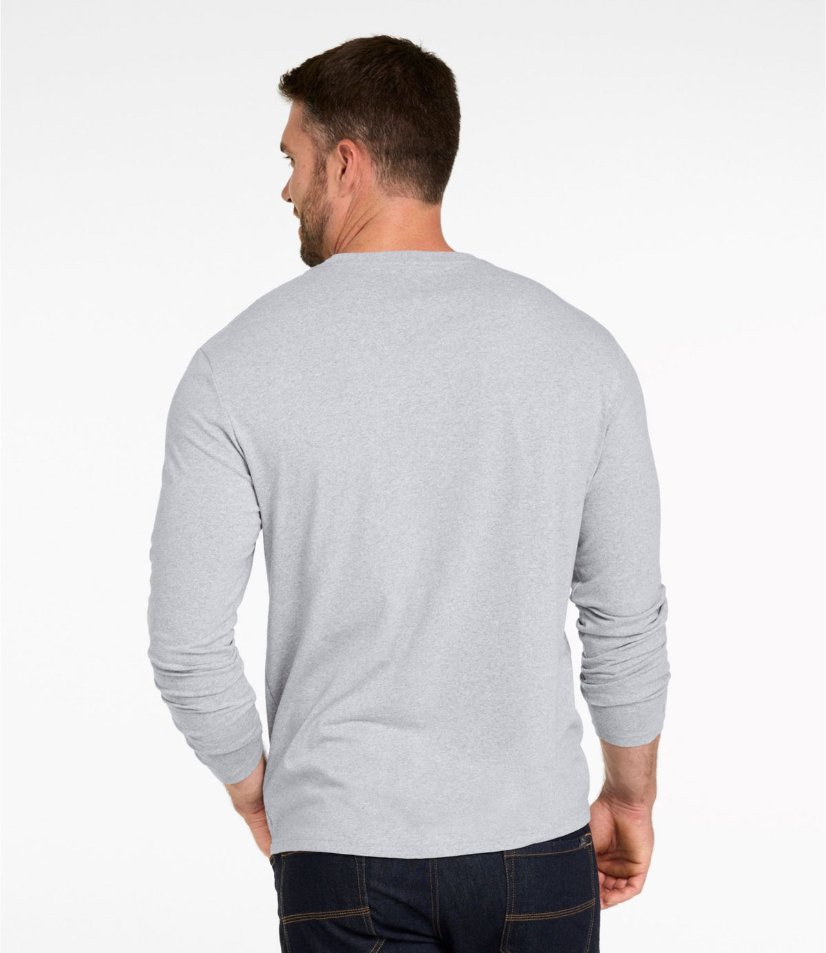 Men's MIF&W Tee, Long-Sleeve Moose