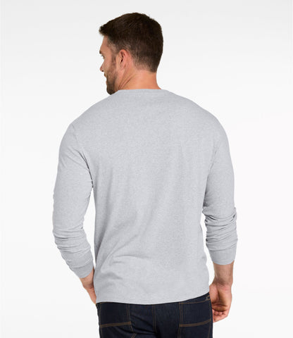 Men's MIF&W Tee, Long-Sleeve Moose