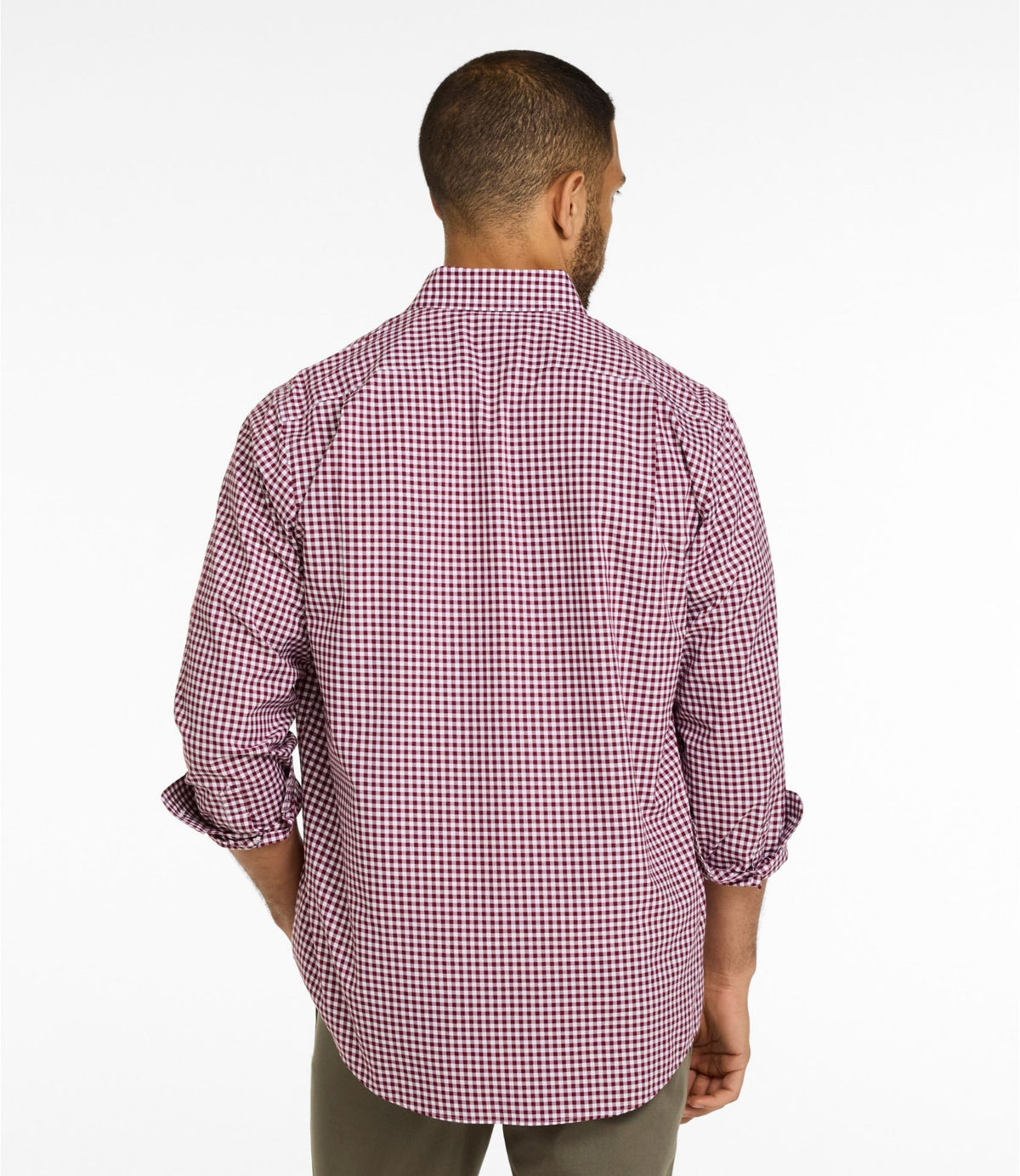 Men's Wrinkle-Free Kennebunk Sport Shirt, Traditional Fit Check