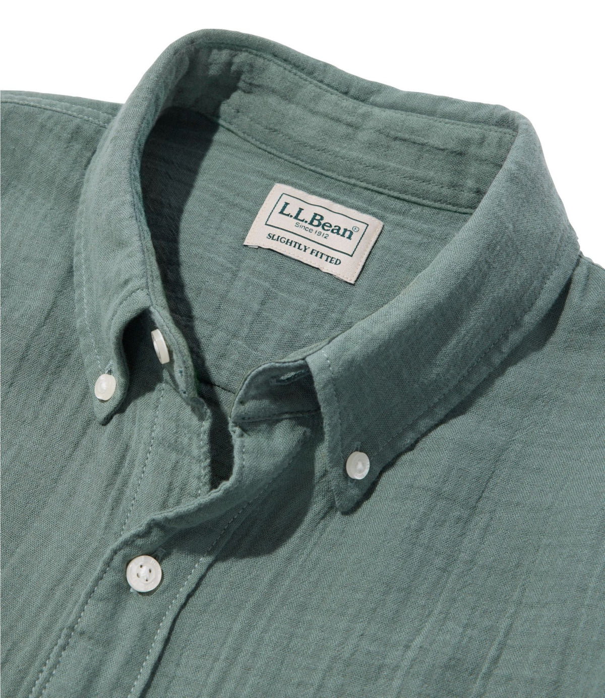 Men's Cloud Gauze Shirt, Long-Sleeve, Slightly Fitted Untucked Fit