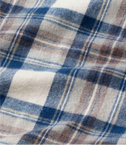 Men's Scotch Plaid Flannel Shirt, Traditional Fit