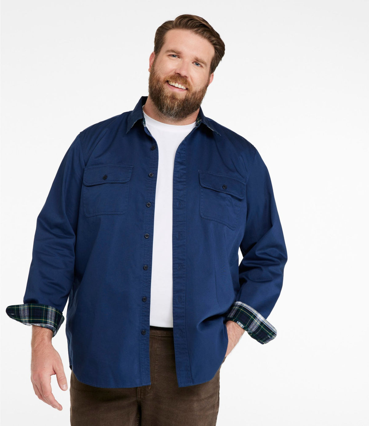 Men's Flannel-Lined Hurricane Shirt