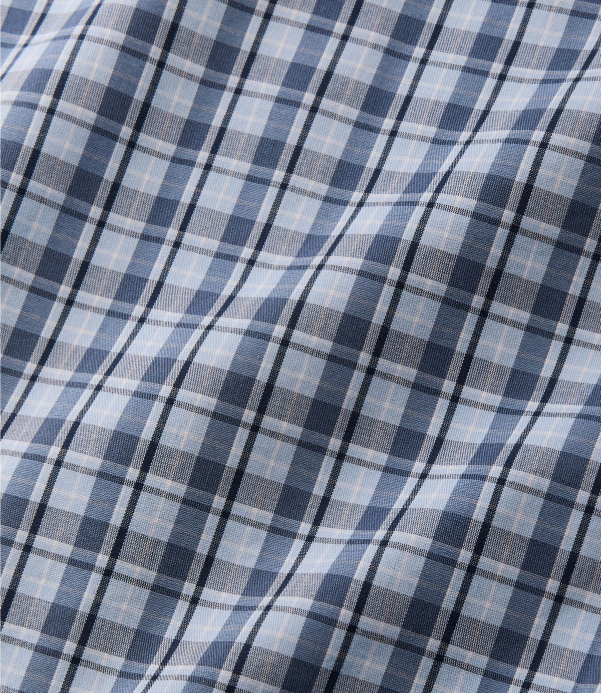 Men's Comfort Stretch Performance® Shirt, Short-Sleeve, Slightly Fitted Untucked Fit, Plaid