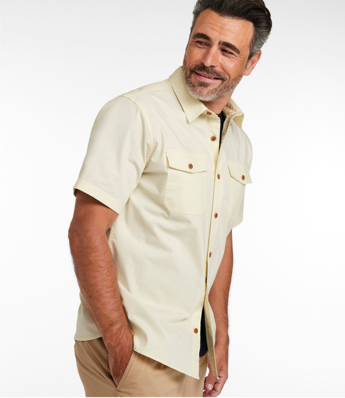 Men's Riverton Ripstop Shirt, Short-Sleeve, Traditional Untucked Fit