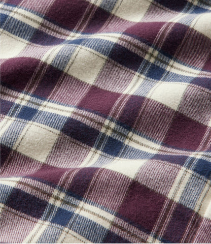 Men's Fleece-Lined Flannel Shirt, Traditional Fit, Plaid