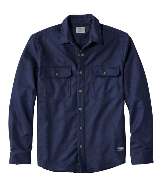 Men's Maine Guide Lightweight Wool Field Shirt