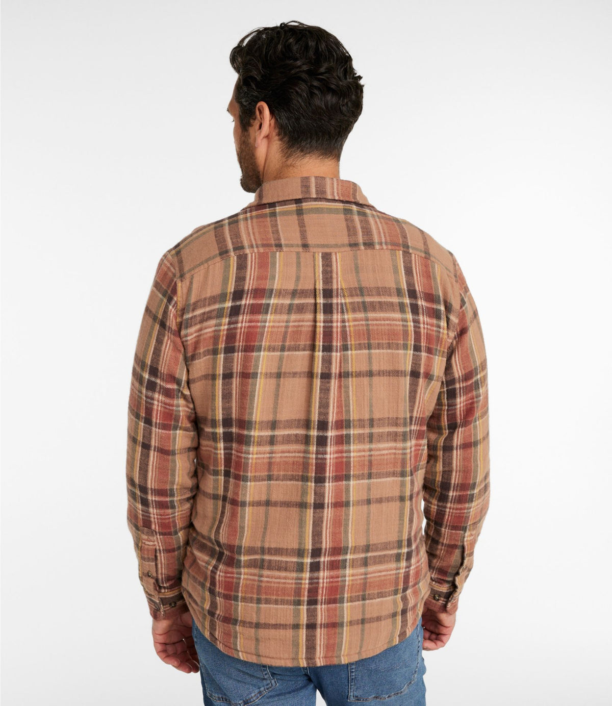 Men's 1912 Field Flannel Shirt, Lined, Slightly Fitted Untucked Fit, Plaid