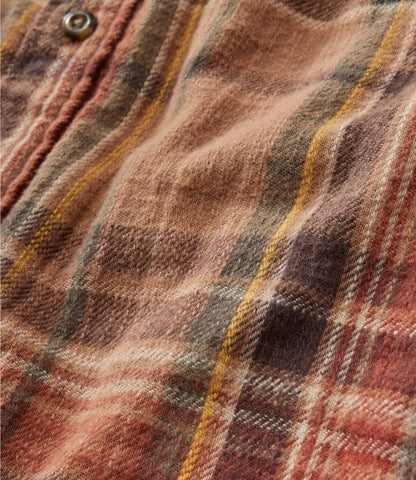 Men's 1912 Field Flannel Shirt, Lined, Slightly Fitted Untucked Fit, Plaid