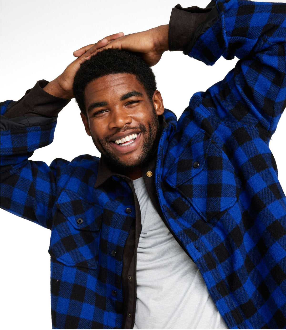 Men's Maine Guide Sherpa Lined Wool Shirt