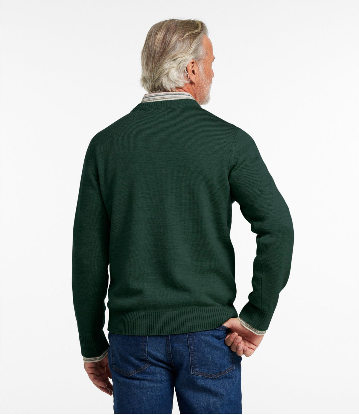 Men's Essential Merino Sweater, Crewneck