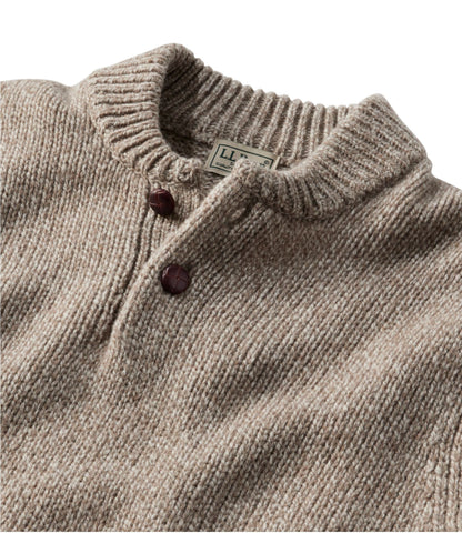 Men's L.L.Bean Classic Ragg Wool Sweater, Henley