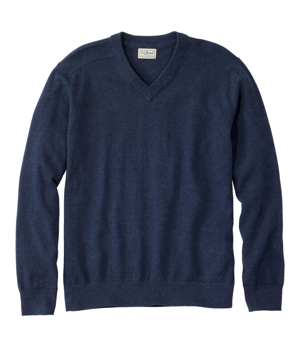 Men's All Seasons Cotton Blend Sweater, V-Neck
