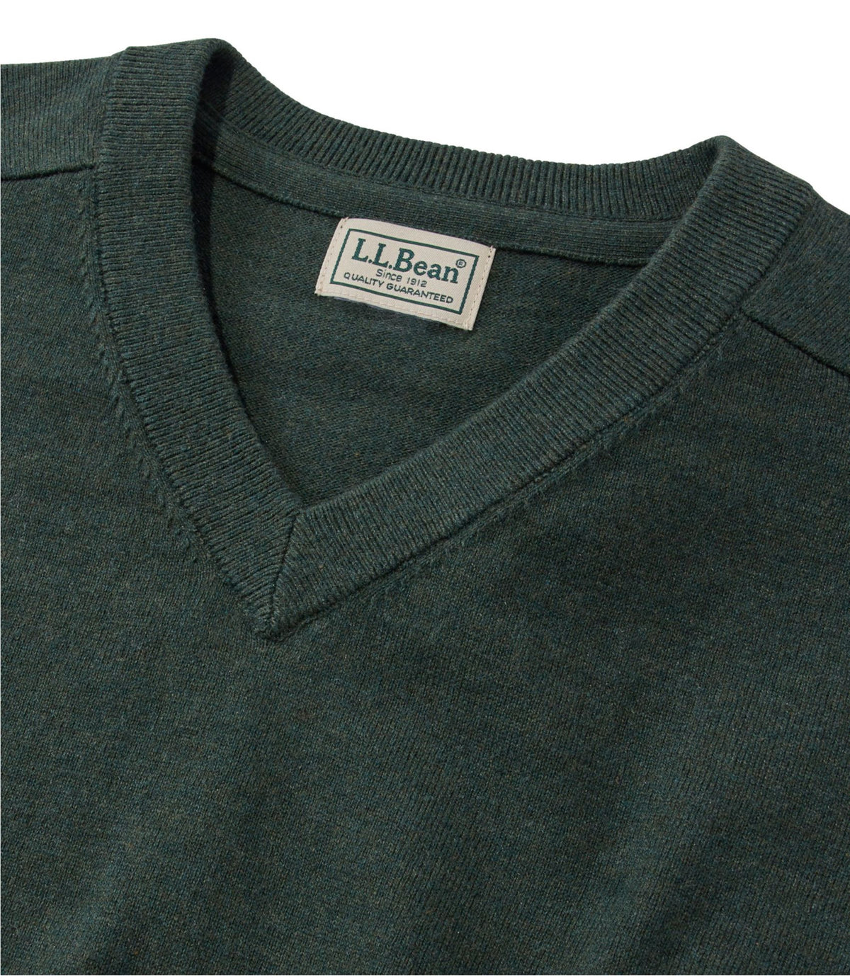 Men's All Seasons Cotton Blend Sweater, V-Neck