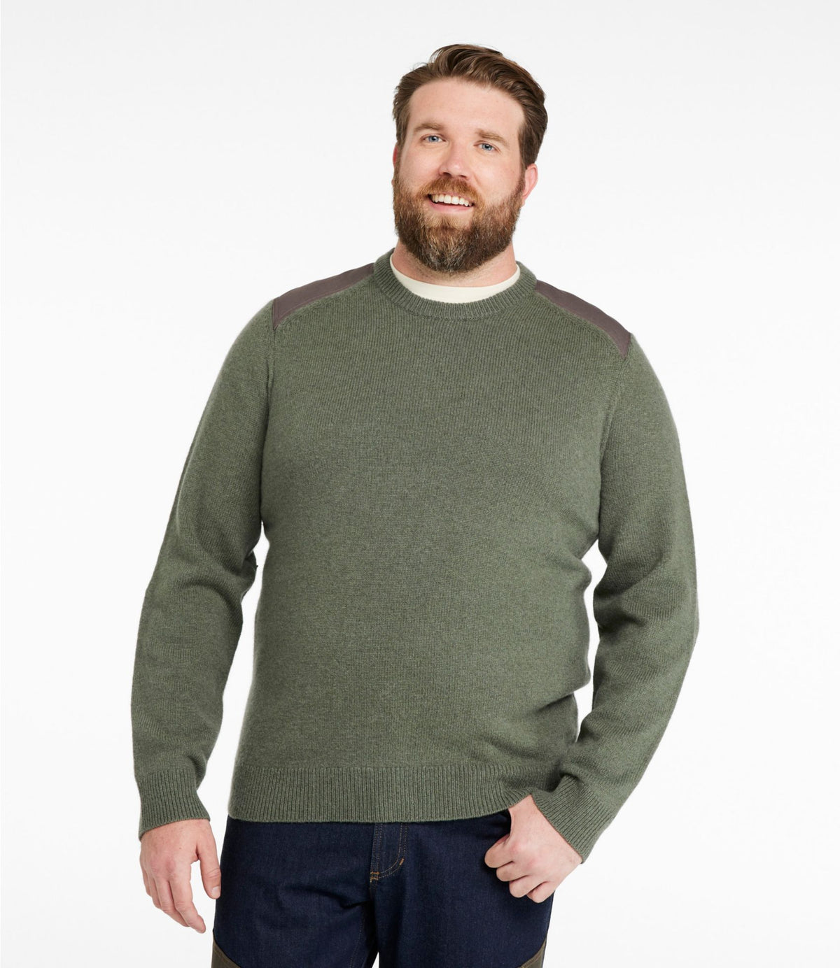 Men's Maine Guide Lightweight Lambswool Sweater