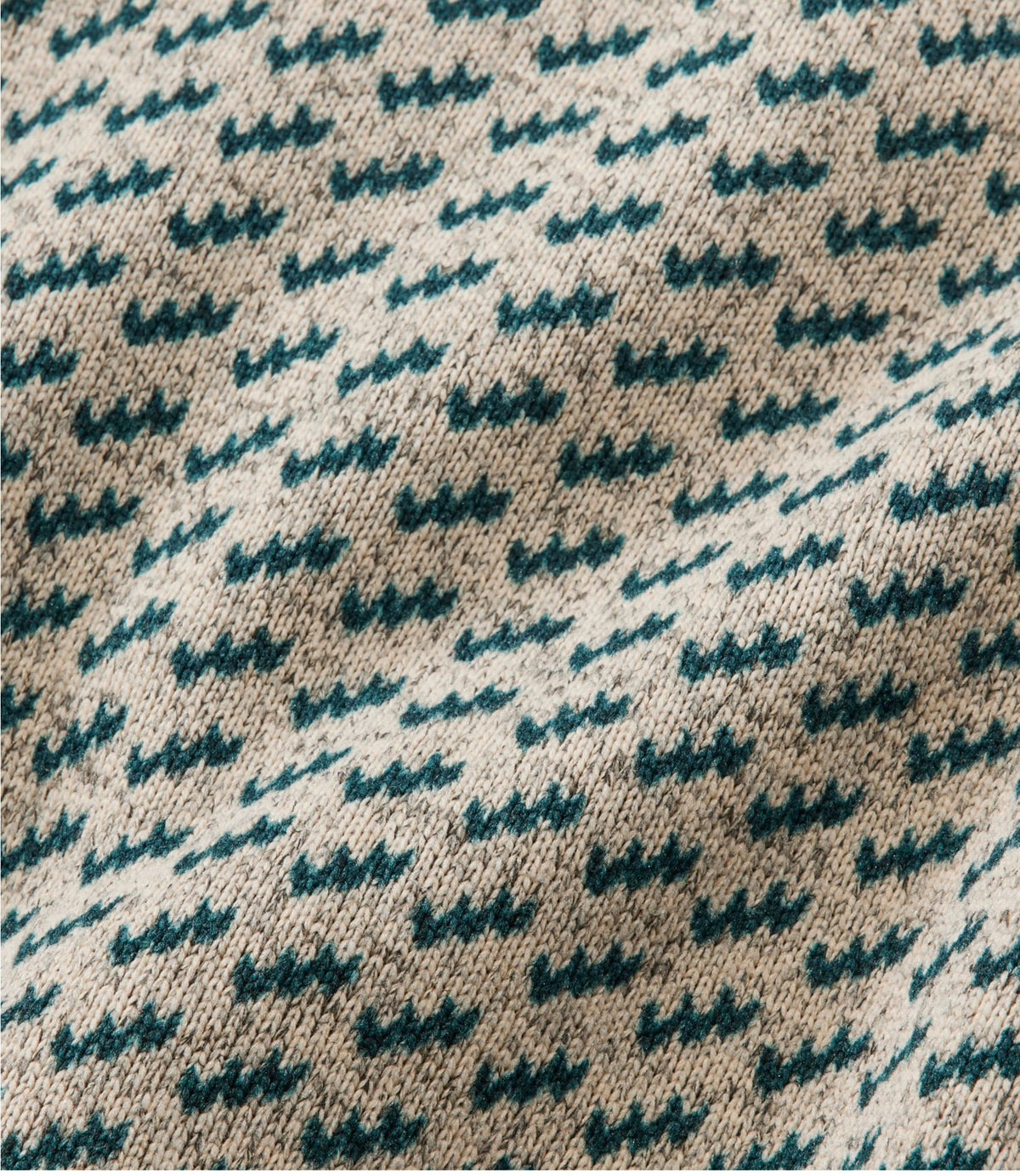 Men's L.L.Bean Sweater Fleece Pullover, Print