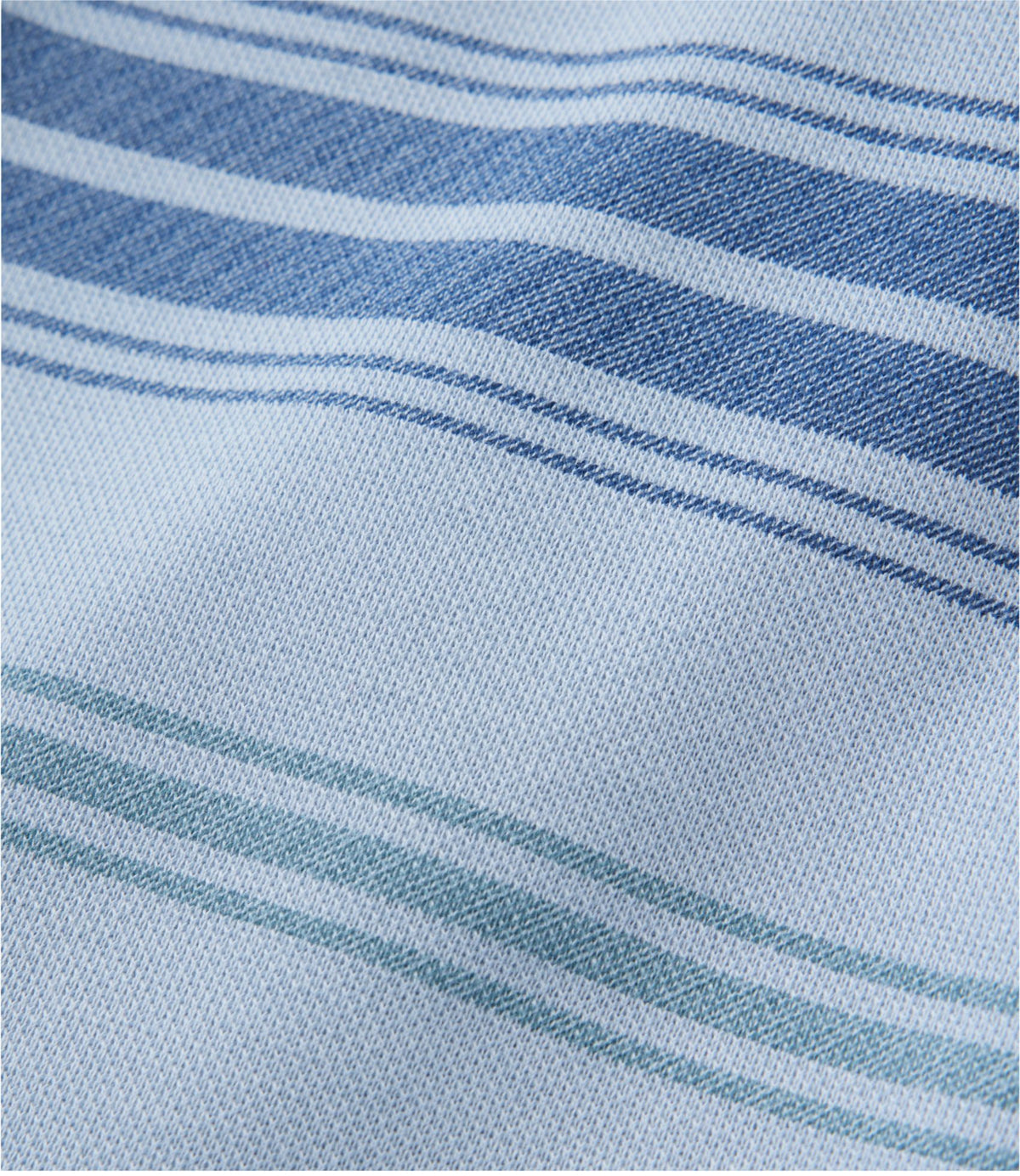Men's Comfort Stretch Performance® Piqué, Quarter-Zip Pullover, Stripe